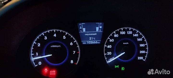 Hyundai Solaris 1.4 МТ, 2011, 103 000 км