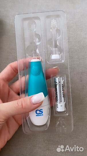 Электрическая детская зубная щетка