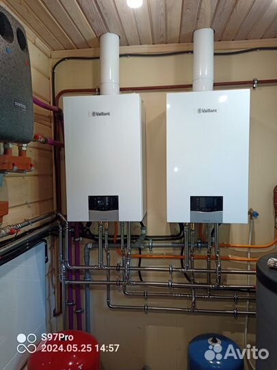 Монтаж системы отопления