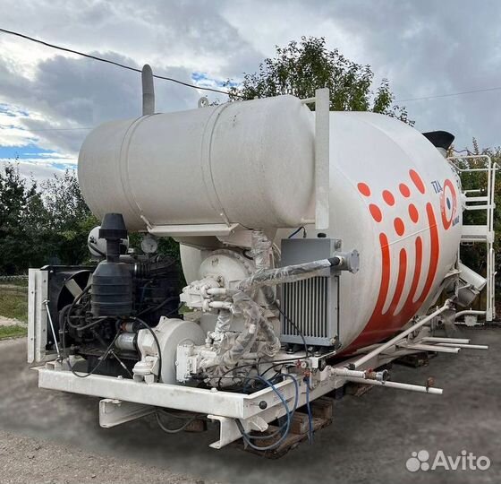 Установка миксера 6, 7 кубов