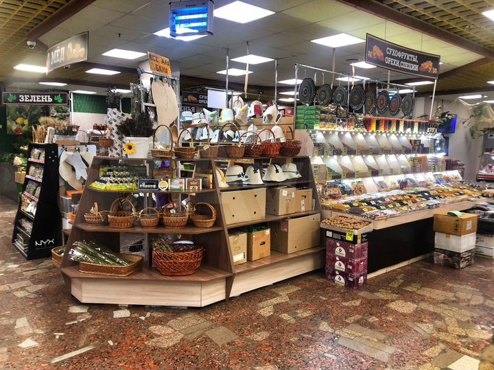 Место на продуктовом рынке под кулинарию 15 м.2