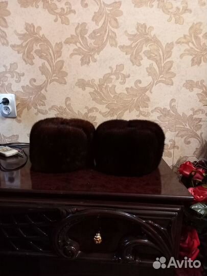 Шапка норковая мужская