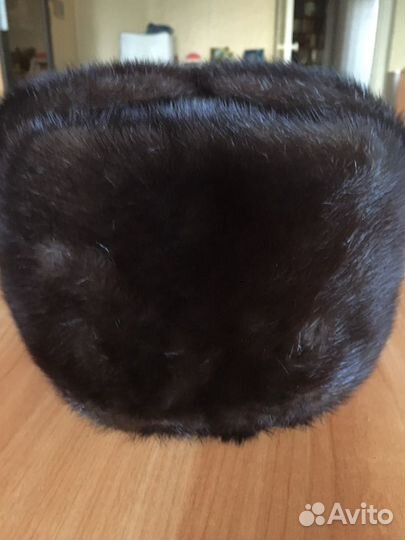 Норковая шапка мужская