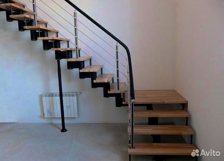 Облицовка бетонных лестниц