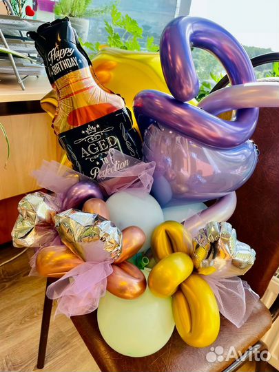 Букет из воздушных шаров