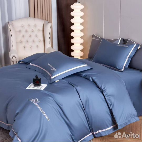 Постельное бельё однотонное blumarine
