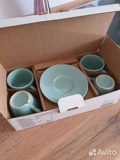 Кофейный набор färgklar фэргклар IKEA новый