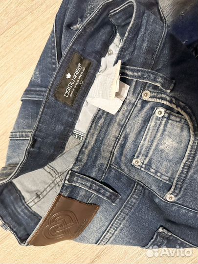 Джинсовые шорты dsquared размер 42-44