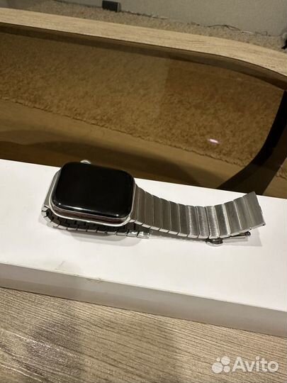 Часы apple watch 6 44 mm stainless steel