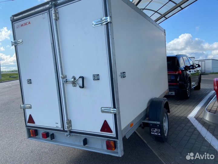 Прицеп легковой фургон. мзса 817773.001. Фаркопы