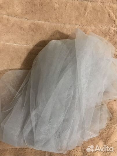 Ткань отрезок фатина