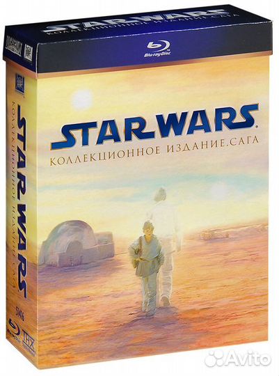 Star Wars. 9 Blu-ray. Коллекционное издание. Сага