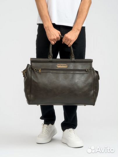 Саквояж David Jones, серый