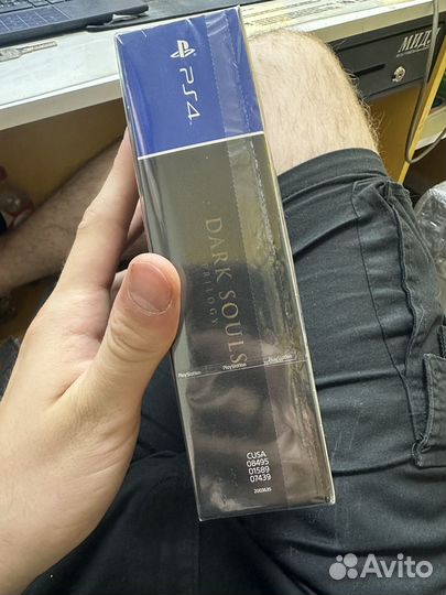 Dark souls trilogy ps4 диск