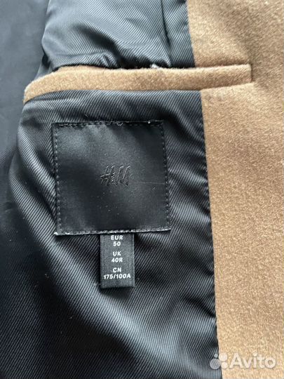 Пальто мужское h&m
