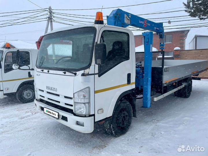 Isuzu NQR90 с КМУ, 2012