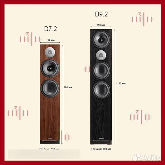 Spendor D7.2 (Oak)