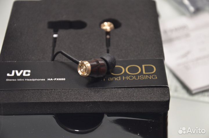 Hi-Fi Наушники JVC HA-FX650 wood