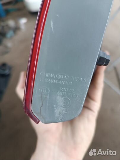 Фонарь правый задний внутр KIA RIO 3 924044X000