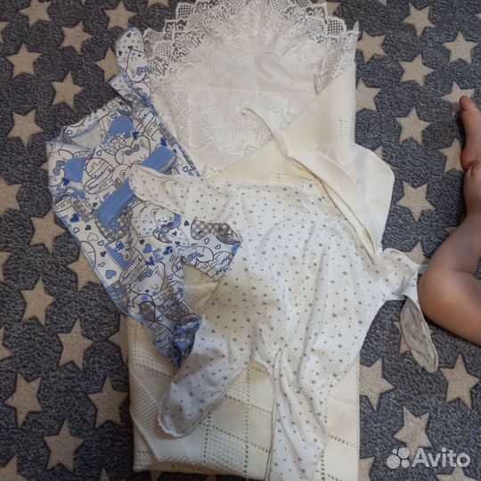 Конверт на выписку летний