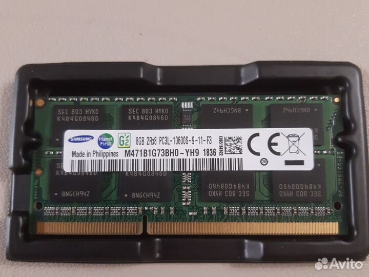 Samsung DDR3L 16 gb (8Gb2) 1333Мгц