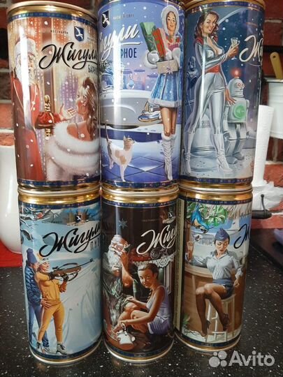 Пивные банки Жигули