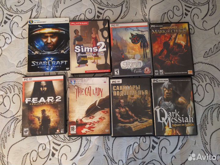 Компьютерные игры на dvd