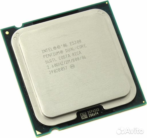 Intel Pentium E5300 Wolfdale (2600MHz, LGA 775)