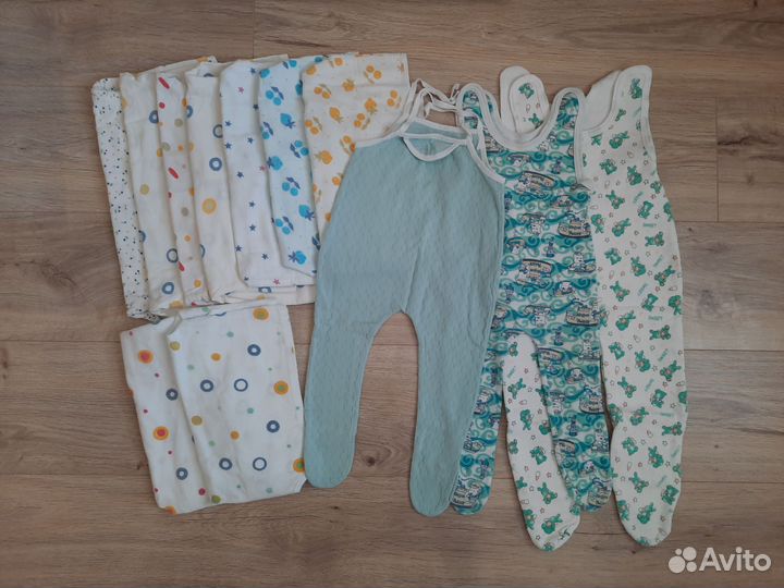 Одежда пакетом для мальчика 68 74