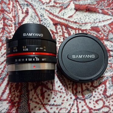 Обьектив Samyang 7.5mm f/3.5 MFT