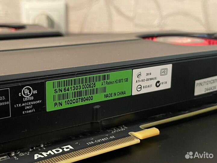 Видеокарты для Mac Pro AMD ATI Radeon HD 5770 5870