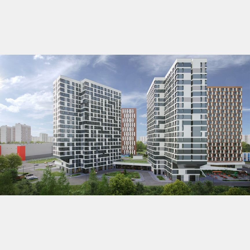 Апартаменты-студия, 21,2 м², 14/21 эт.