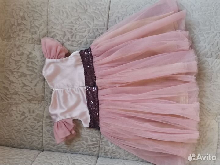 Праздничное платье для девочки 86 92
