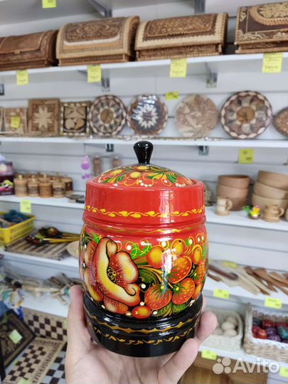 Деревянная посуда - хохлома