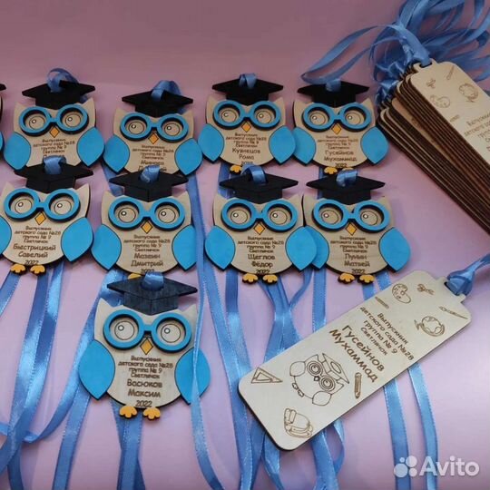 Медали в школу и сад на выпускной