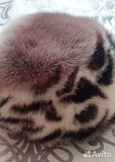 Берет норковый