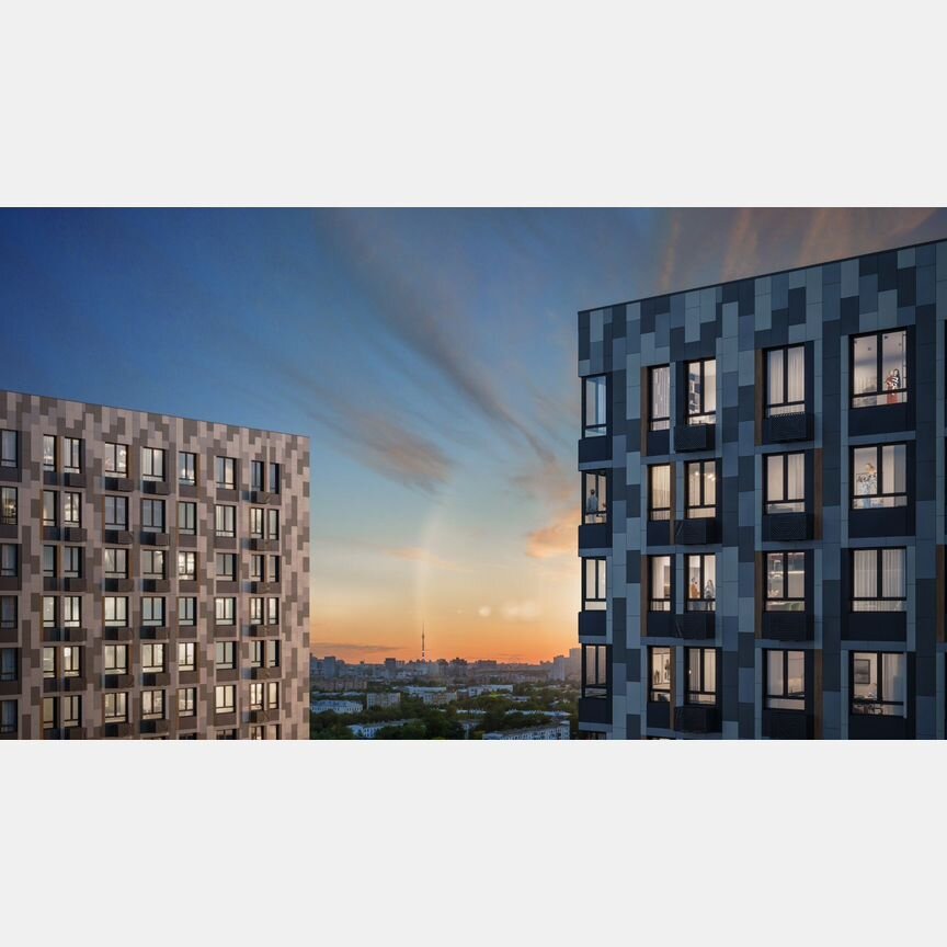 2-к. квартира, 55,4 м², 28/29 эт.