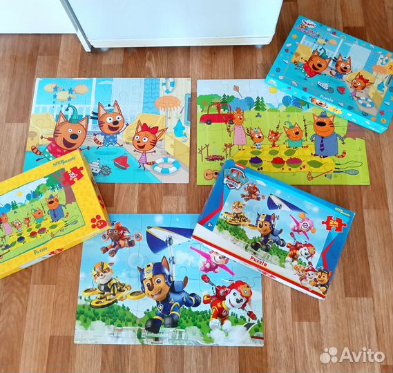 Пазл Макси Щенячий патруль, Три кота