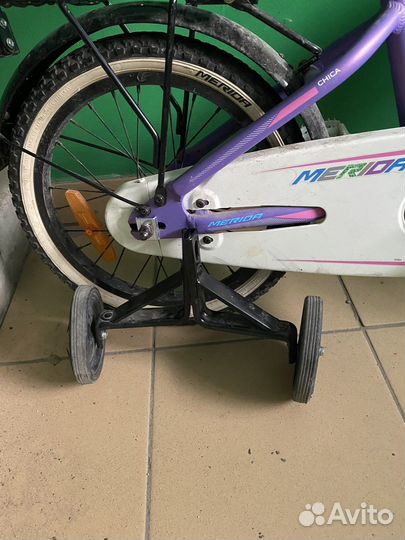Детский велосипед merida 16