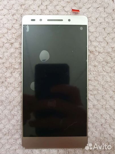 Дисплей Huawei Honor 7 чёрный, золотой с тач