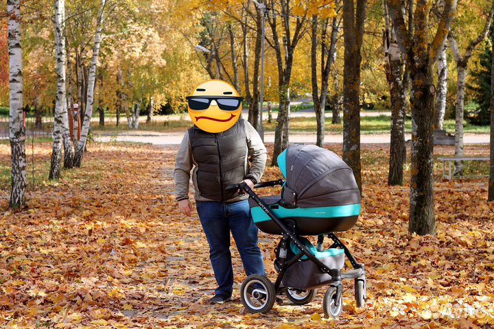 Коляска riko bruno 2 в 1