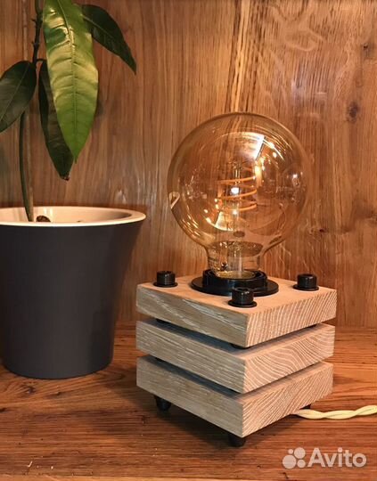 Настольный светильник лофт. Эдисон. Loft