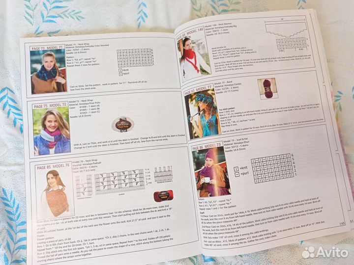 Журнал с инструкцией на английском