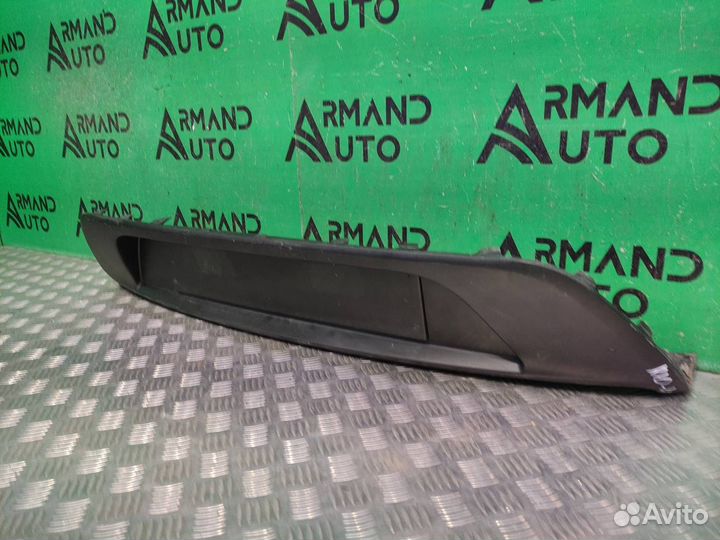 Юбка бампера задняя Kia Rio 4 FB 2017-Нв