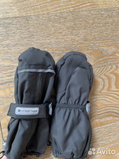 Варежки jonathan на молнии
