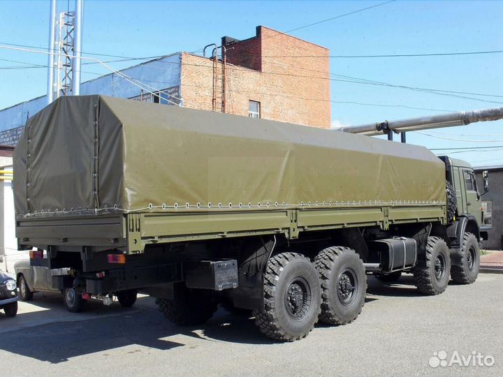 Тент на камаз 5350 военный