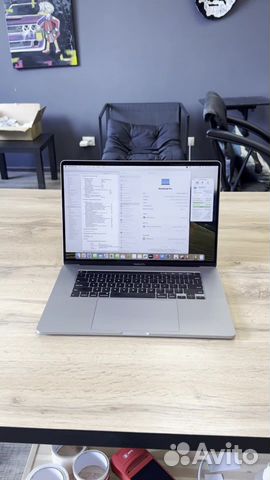 Macbook pro 16 2021 новый (39 циклов)