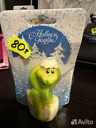 Декоративные свечи новогодние