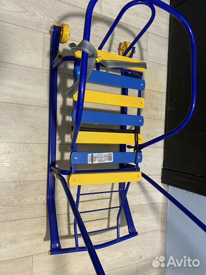 Санки Тимка 5 комфорт с колесом