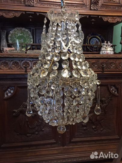 Светильник потолочные хрустальные люстры винтажные